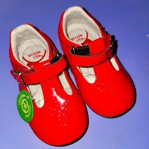 Red Stride Rite shoes NWT